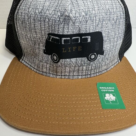 Prana Earthbound Van Journeyman Trucker Cap Hat Unisex New - Picture 2 of 5